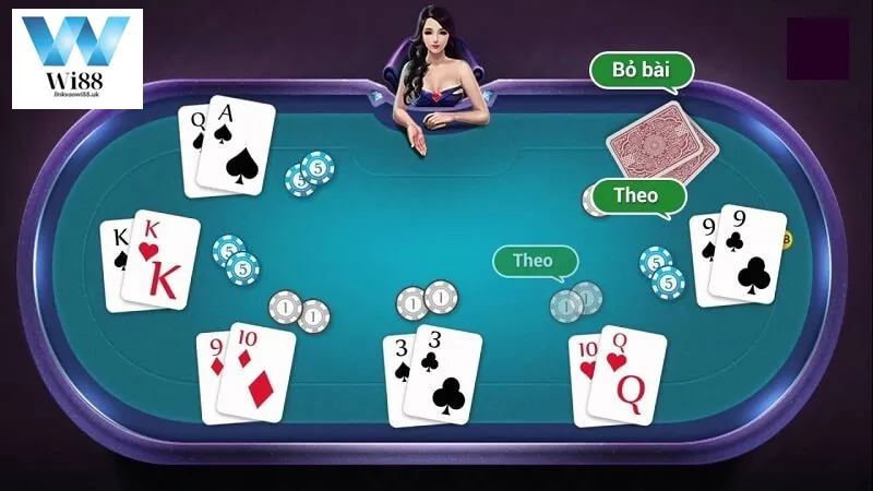 Kinh Nghiệm Chơi Bài Poker Tại Nhà Cái Wi88 Từ A Đến Z Các lệnh cược theo luật Poker tại nhà cái Wi88